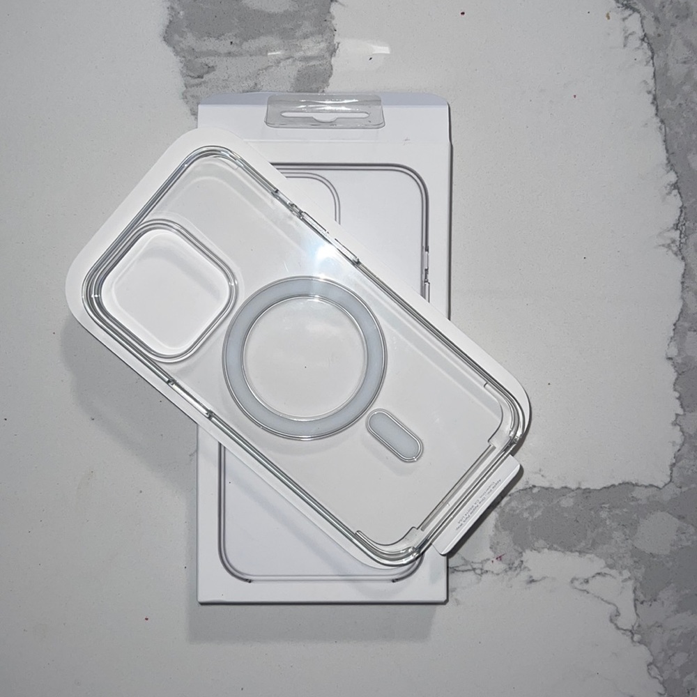 Brand new iPhone 13 Pro clear case with MagSafe
